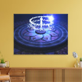 White Magic Canvas Afdruk (Insitu (Woonkamer))