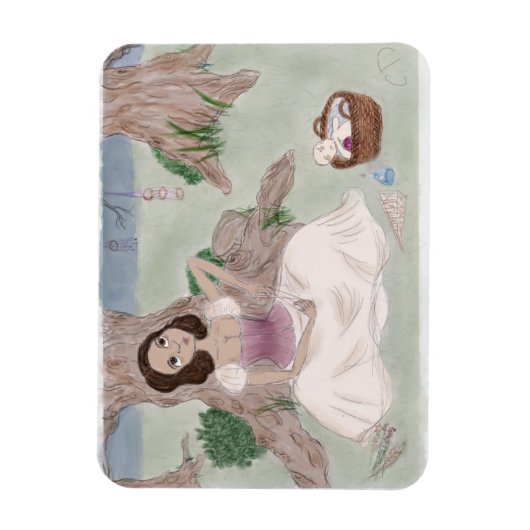 White Magic Magneet (Verticaal)