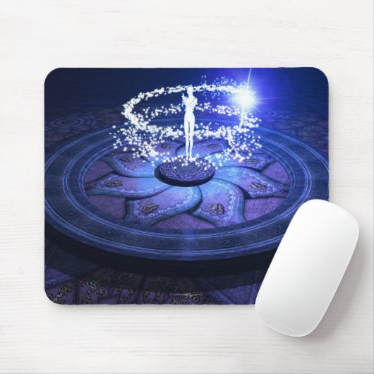 White Magic Mousepad Muismat (Met muis)