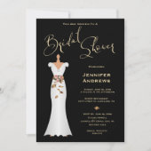 White Magnolia - Bridal Shower Invitation Kaart (Voorkant)