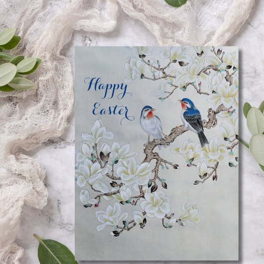 White Magnolia Briefkaart