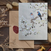 White Magnolia Briefkaart