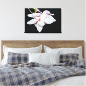 White Magnolia Canvas Afdruk (Insitu (Slaapkamer))