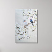 White Magnolia Canvas Afdruk (Voorkant)