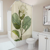 White Magnolia Douchegordijn (In situ)