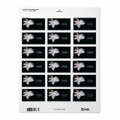 White Magnolia Etiket (Full Sheet)