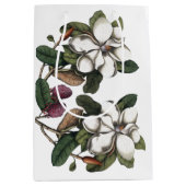 White Magnolia Flower Blossom Gift Bag Medium Cadeauzakje (Voorkant)