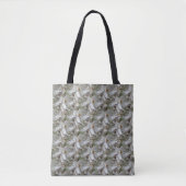 White Magnolia Flower Blossom Natuur Tote Bag (Voorkant)