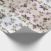 White Magnolia Flower Cadeaupapier (Hoek)