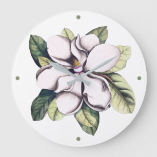 White Magnolia Flower Grote Klok