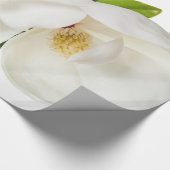 White Magnolia Flower Magnolias Floral Flowers Cadeaupapier (Hoek)