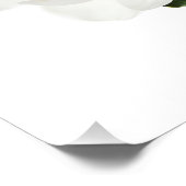 White Magnolia Flower Magnolias Floral Flowers Foto Afdruk (Hoek)