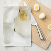 White Magnolia Flower Magnolias Floral Flowers Theedoek (Quarter Fold)