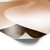 White Magnolia Flower Sepia Black Achtergrond Foto Afdruk (Hoek)