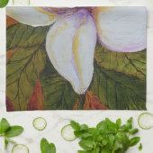 White Magnolia Hand Towel Theedoek (Gevouwen)