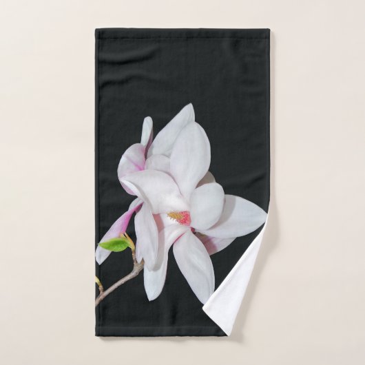 White Magnolia Handdoek (Handdoek)