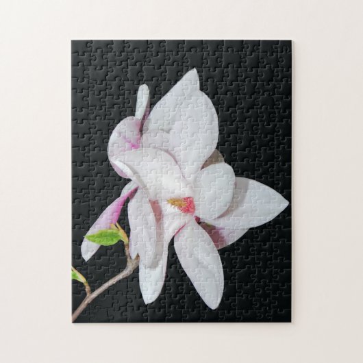 White Magnolia Legpuzzel (Verticaal)