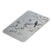 White Magnolia Magneet (Linkerzijde)