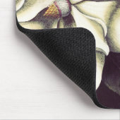 White Magnolia Mousepad, Cool Muismatten (Hoek)