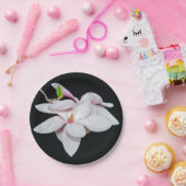 White Magnolia Papieren Bordje (Feest)