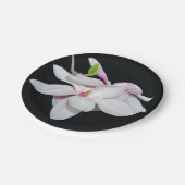 White Magnolia Papieren Bordje (Gekanteld)