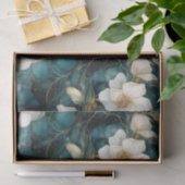 White Magnolia Vines Decoupage Papier (Geschenk)