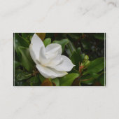 White Magnolia Visitekaartje (Achterkant)