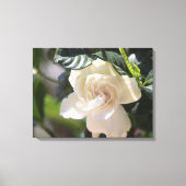 White Magnolia Wrapped Canvas Gallery Print (Voorkant)