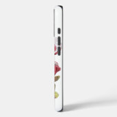 White Magnolias Flower  Old Illustration Case-Mate iPhone Case (Achterkant / Links)