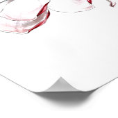 White Magnolias Flower  Old Illustration Poster (Hoek)