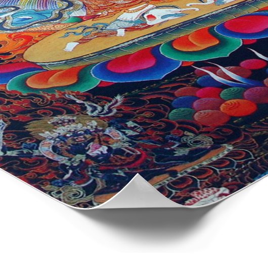 White Mahakala Poster (Hoek)