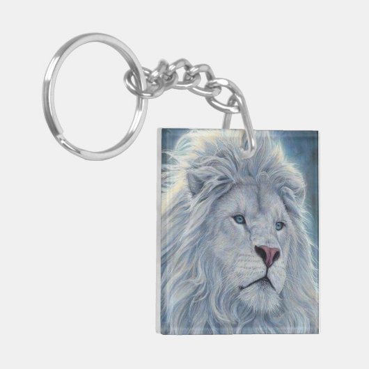 White Majesty Sleutelhanger (Voorkant Links)