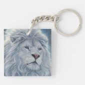 White Majesty Sleutelhanger (Achterkant)