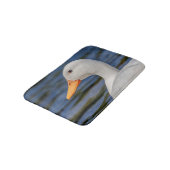 White Mallard Duck Badmat (Gekanteld)
