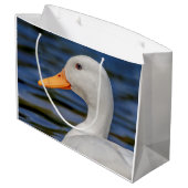 White Mallard Duck Large Cadeautasje (Achterkant Gekanteld)