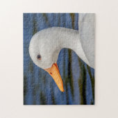White Mallard Duck Legpuzzel (Verticaal)