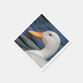 White Mallard Duck Servet (Hoek)