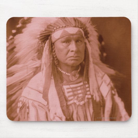 White Man draait hem - Crow Muismat (Voorkant)