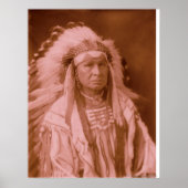 White Man draait hem - Crow Poster (Voorkant)