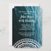 White Mandala Laat het zee je vrij Kaart (Achterkant)