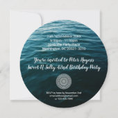 White Mandala Laat het zee je vrij Kaart (Achterkant)