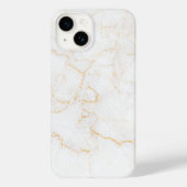White Marbel Case-Mate iPhone Case (Achterkant)