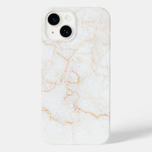 White Marbel Case-Mate iPhone Case (Achterkant)