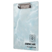 White Marble Business Logo Pro clipboard Klembord (Links)