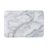 White Marble Carrara Calacatta Texture Badmat (Voorkant)