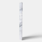 White Marble Carrara Calacatta Texture Case-Mate iPhone Case (Achterkant / Rechts)