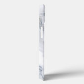 White Marble Carrara Calacatta Texture Case-Mate iPhone Case (Achterkant / Rechts)
