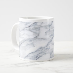 White Marble Carrara Calacatta Texture Grote Koffiekop