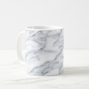 White Marble Carrara Calacatta Texture Koffiemok