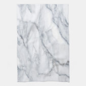 White Marble Carrara Calacatta Texture Theedoek (Verticaal)